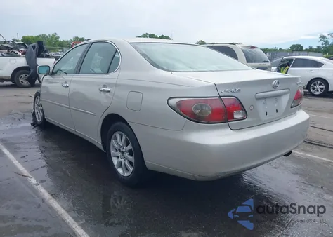 2003 Lexus Es 300 из США, поврежденный, VIN JTHBF30G830146283